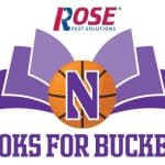Books for Buckets HAPPENING NOW!  🏀💜📚💚
